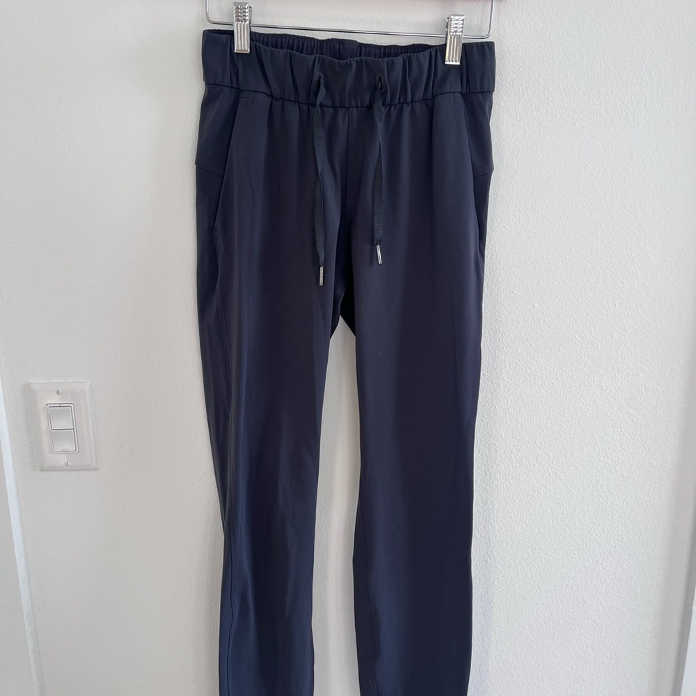 Women's Gray Drawstring Pants - image 2
